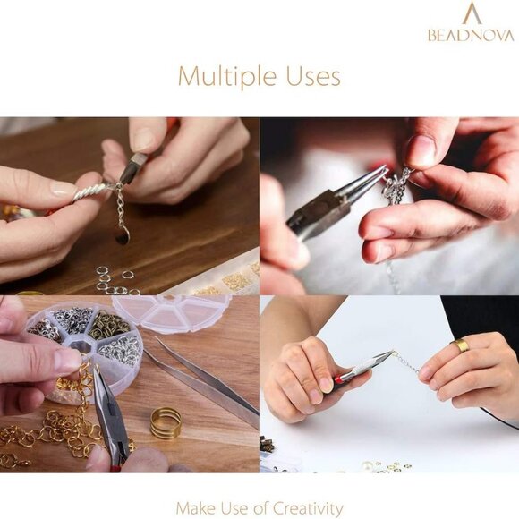 4mm Silver Jump Rings for Jewelry Making Open Jump Rings for Keychains and Neckl - Picture 4 of 5